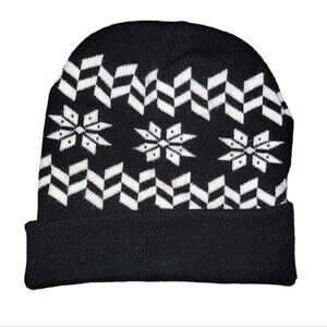 Tucker + Tate fair isle print beanie hat unisex One Size